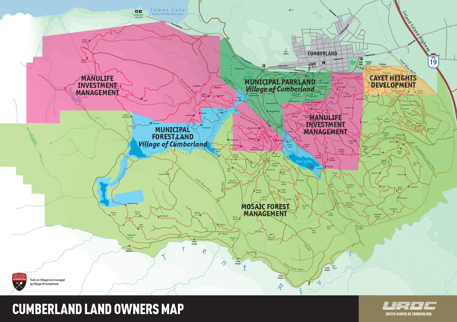 Cumberland Land Owners Map