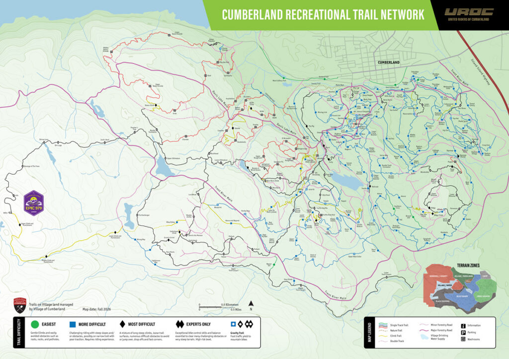 Cumberland Trail Map (2026)